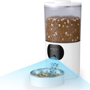 Comedero Inteligente para Gatos y Perros 6,5L con Cámara WiFi