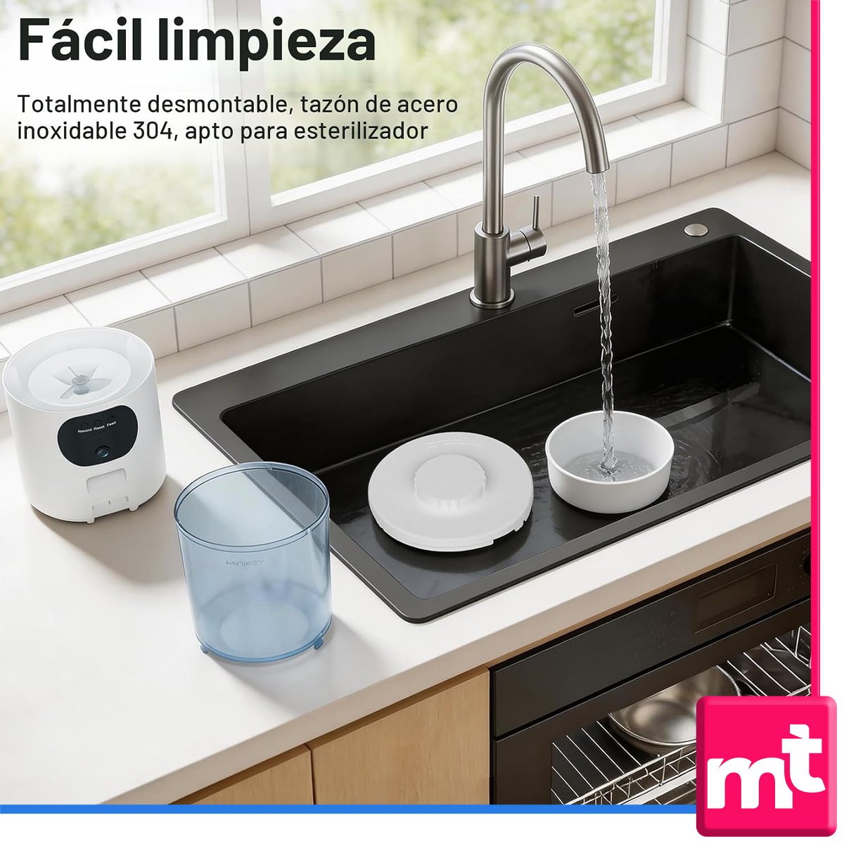 Comedero Inteligente para Gatos y Perros 6,5L con Cámara WiFi - Image 8